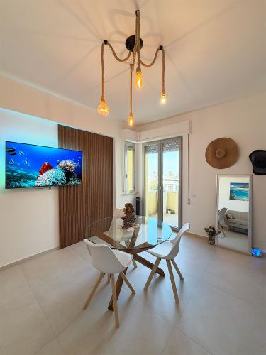 soggiorno e cucina, living and kitchen