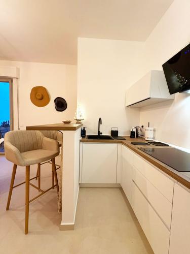 soggiorno e cucina, living and kitchen