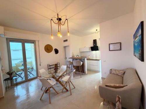 soggiorno e cucina, living and kitchen